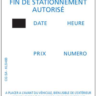 Disque de stationnement : nouveau modèle normalisé européen obligatoire -  Challenges